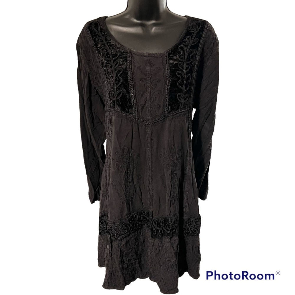 Holy Clothing Gothic black dress XL 1X